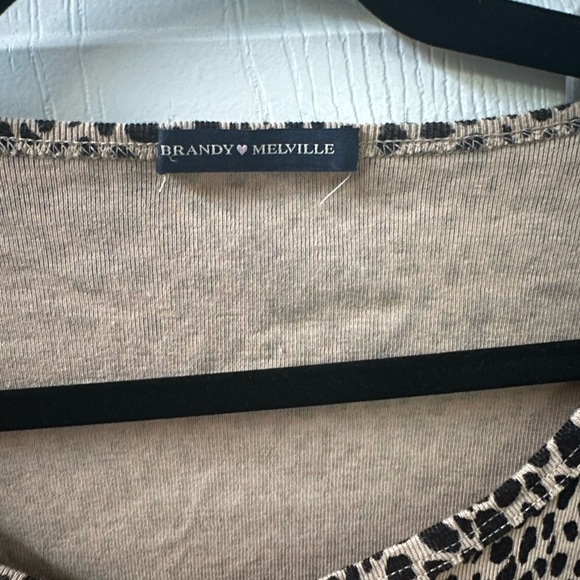 brandy melville cheetah print top - Picture 4 of 4